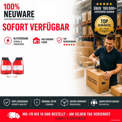 Heckleuchte links rechts mit - links,