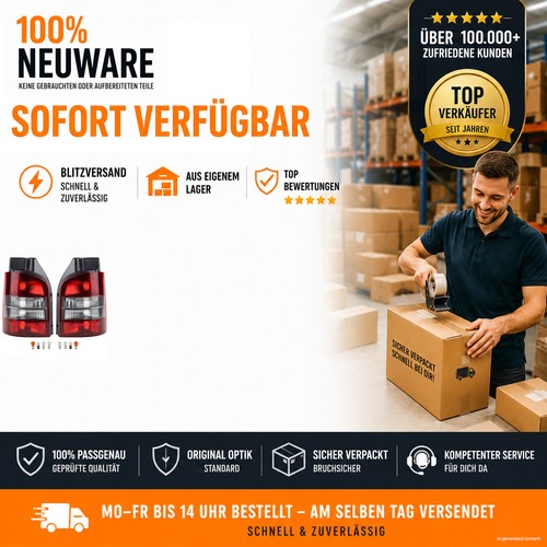 Heckleuchte links rechts mit - links,